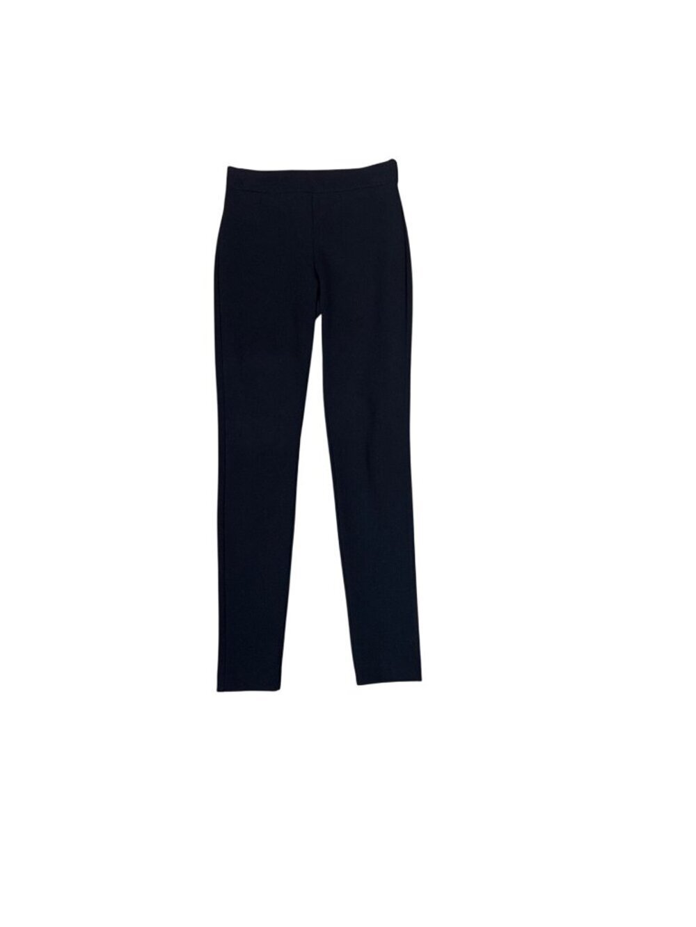 Theory Black Knit Twill Slim Fit Pull-On Pants Petite Size P